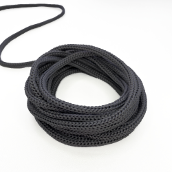 Шнур для одежды d-4.5мм, цвет Серый (на отрез)  в Колпине