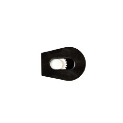 Зажим для шнура 4 мм KL цвет Чёрный + Белый (поштучно)  в Колпине