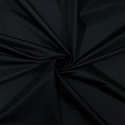 Ткань Дюспо 240Т WR PU Milky, цвет Черный (на отрез)  в Колпине