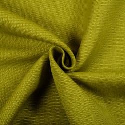 Ткань Рогожка (мебельная), цвет Зелёный (на отрез)  в Колпине