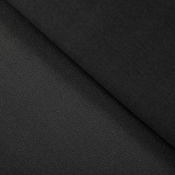 Ткань Кордура (Кордон С900), цвет Черный (на отрез)  в Колпине