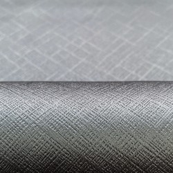 Ткань Блэкаут для штор светозатемняющая 100% &quot;Орнамент Серый&quot; (на отрез)  в Колпине